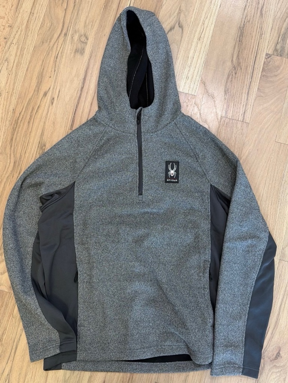 Spyder quarter zip outdoor jacket with pockets